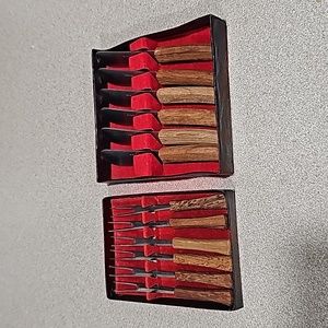 Cocktail spreaders and forks set